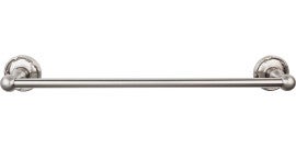 Edwardian Bath Towel Bar Single - Ribbon Bplate