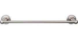 Edwardian Bath Towel Bar Single - Rope Backplate