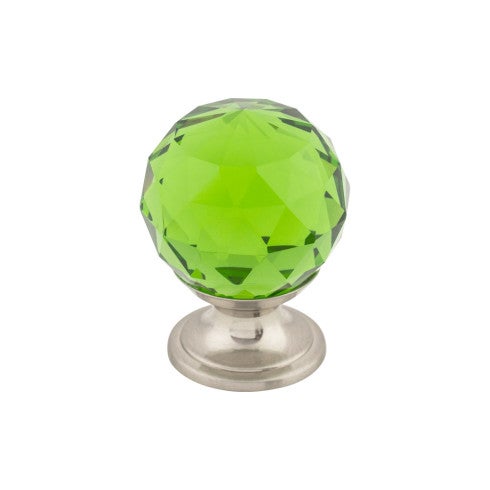 Green Crystal Knob